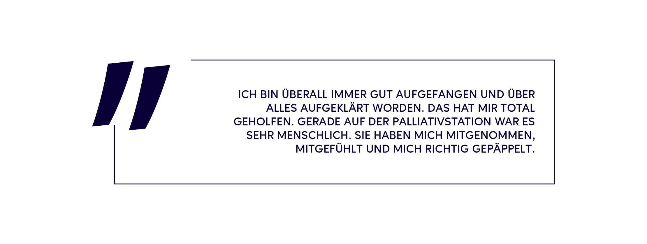 Zitat aus den Interview mit Susanne Sauerberg