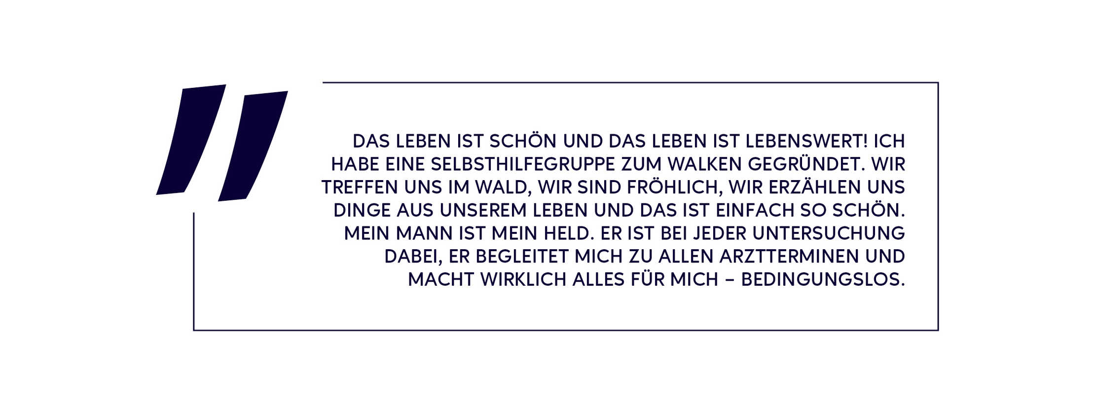 Zitat aus den Interview mit Susanne Sauerberg Zitat aus den Interview mit Susanne Sauerberg